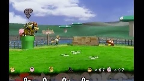 Super Smash Bros. Melee CrazyMod/Debug Menu - 1 Stock for 4 Players Team and 99 Stocks for P5 and P6