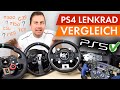 Lenkrad Vergleich: Das sind die 6 besten PS4 / PS5 Racing Wheels im Test! (PS5 kompatibel)