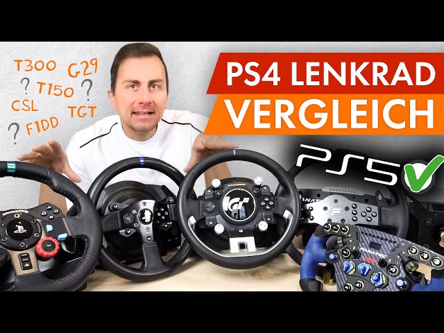 Steering wheel comparison: These are the 6 best PS4 / PS5 racing wheels!  [engl subs] - YouTube