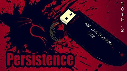 How to Install Kali Linux Live - 2021   on USB with Persistence |  [Step by step]