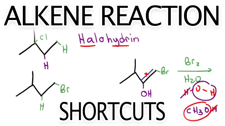 Alkene Reaction Shortcuts and Products Overview by...