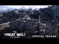 The great wall  official trailer 2  in theaters this february
