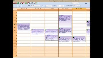Weekly Dispatch Calendar | Scheduling Software for Service Businesses