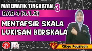 4.1.3  SKALA UKURAN OBJEK /LUKISAN BERSKALA | MATEMATIK TINGKATAN 3  #AkademiYoutuber #kitabantukita