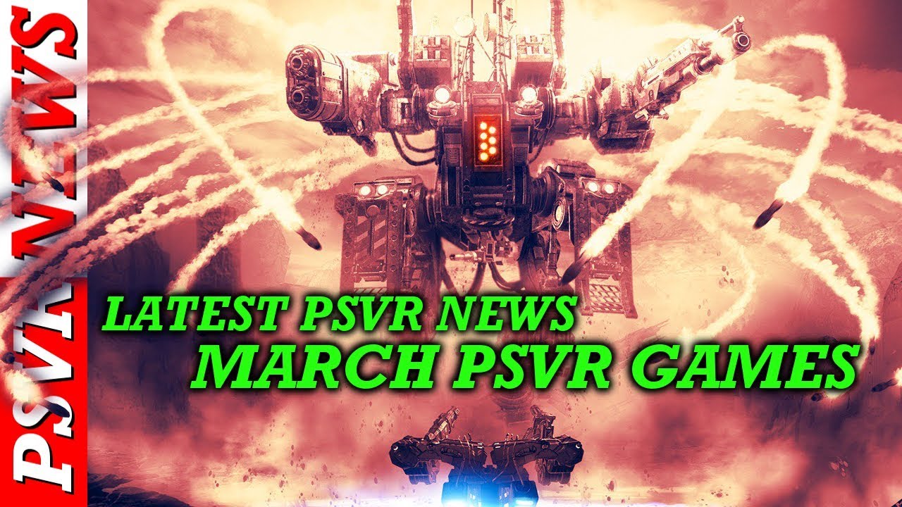 Tons Of New PSVR Games In Development!!! PSVR News + Games Out Next Month