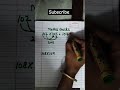 #mathproblems easy maths tricks