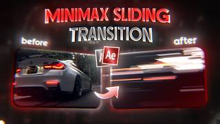 Minimax Sliding Transition Tutorial in After Effects