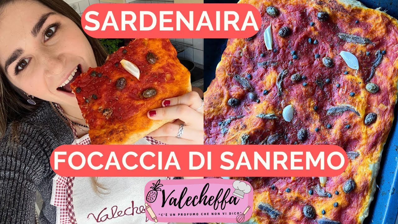 SARDENAIRA : FOCACCIA LIGURE DI SANREMO | Valecheffa