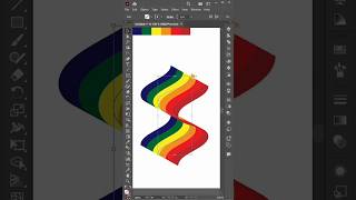 How to Create Ribbon 🎀 Design in Adobe Illustrator cc #illustrator  #vectorart