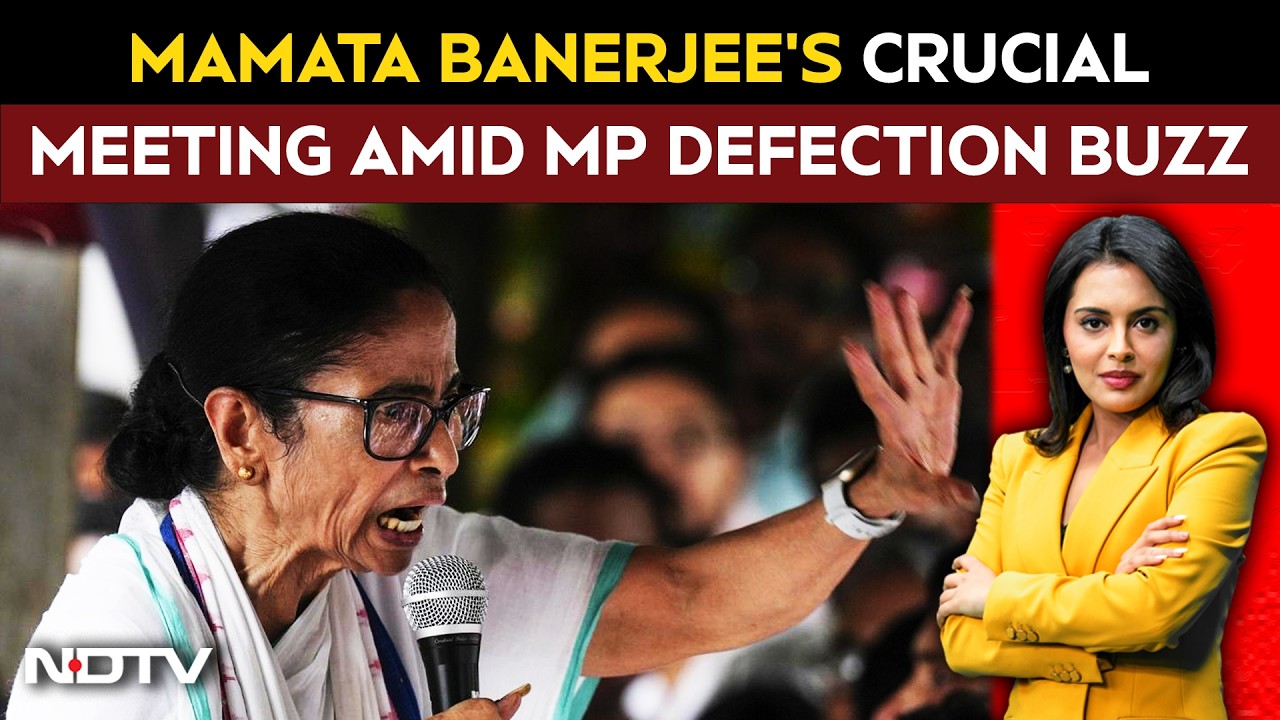 TMC Rebellion Deepens: Mamata Banerjee's Crucial Meeting Amid MP Defection Buzz