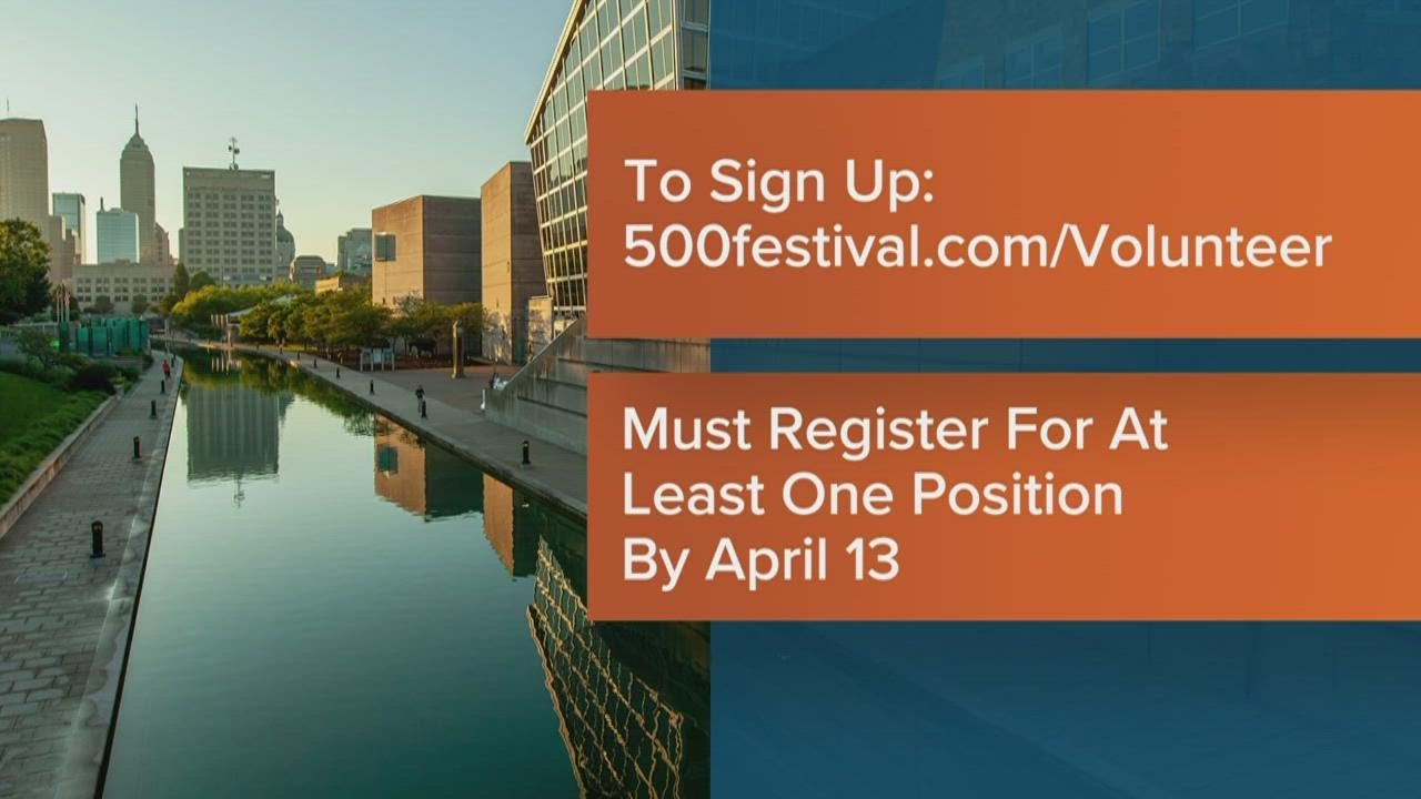 500 Festival looking for volunteers for Month of May events