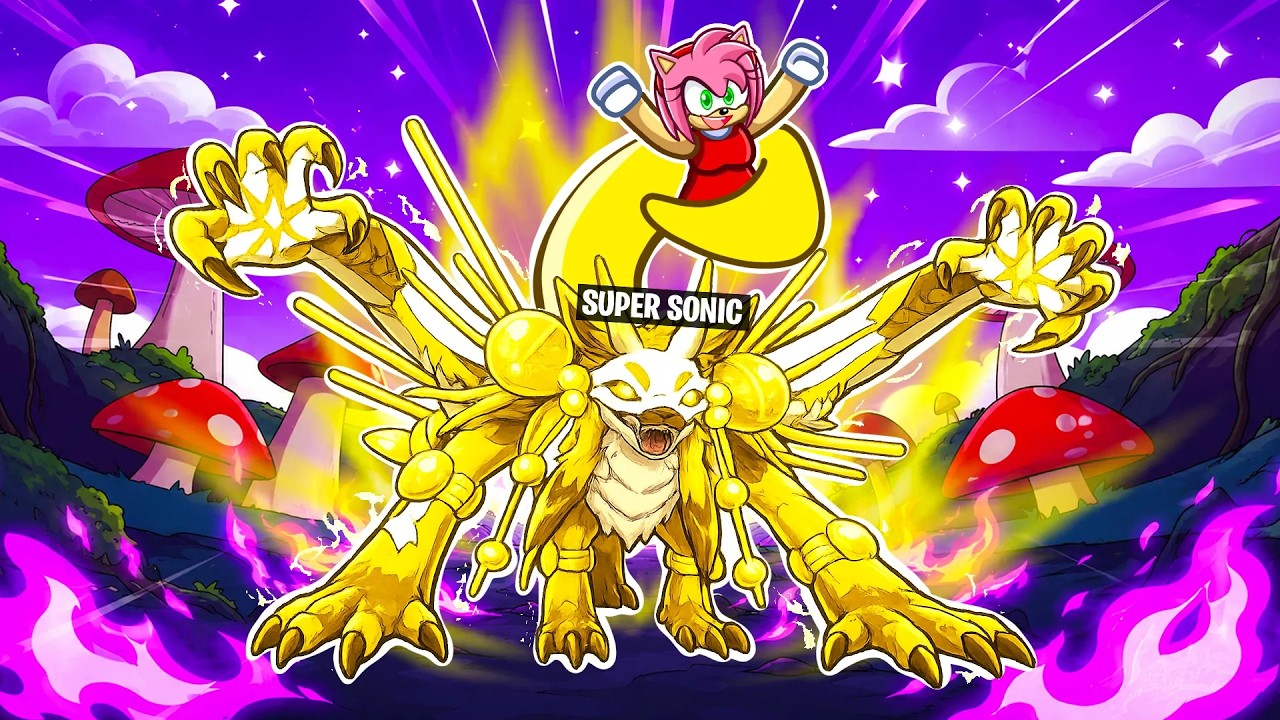Super Sonic Became A Protective 3 TAILED FOX!