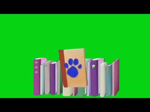 Blue's Clues (S1 E2) — A Clue on a Book (Green Screen Test Video; REMAKE)