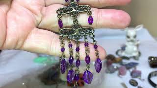 #901. Antique Mall $5 jewelry jar unjarring Rare James Avery Sterling