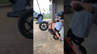 4 Year Old Wheelie Machine