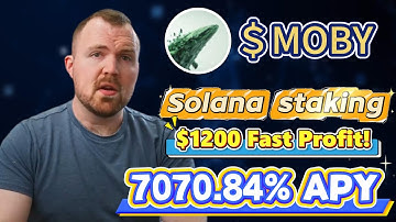 Crypto Bull Survival: Stake MOBY Coin moby Solana Screener for 7070.84% APY
