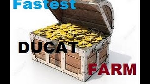 FASTEST way to FARM   $-DUCATS-$     [WARFRAME]