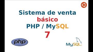 7.- [Sist. venta PHP y MySQL] Carrito de compra (Añadir productos 1/2)