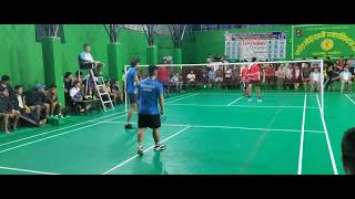 Open game Badminton Double tournament #parbat #kushma Bidhan Gurung and Chhetri Bhai
