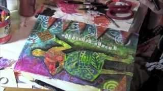 Stencils Silhouettes - A Class Preview by Jessica Sporn