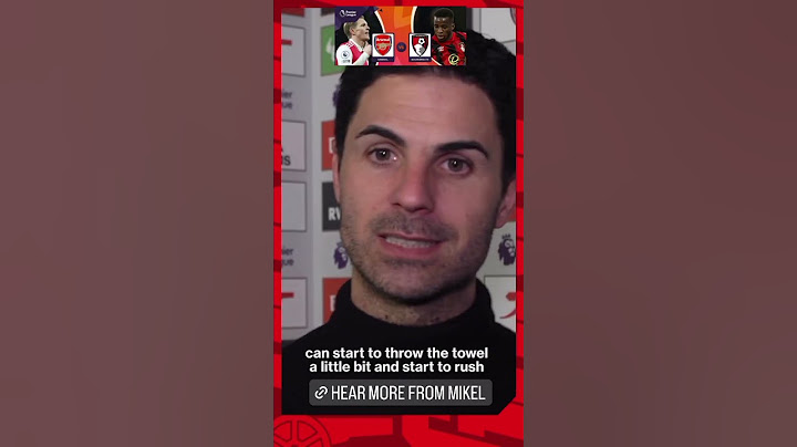 Reiss Nelson and Mikel Arteta reaction to late winner vs Bournemouth