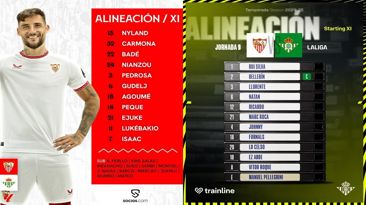 SEVILLA VS BETIS | JORNADA 9 DE LALIGA 24-25 - YouTube