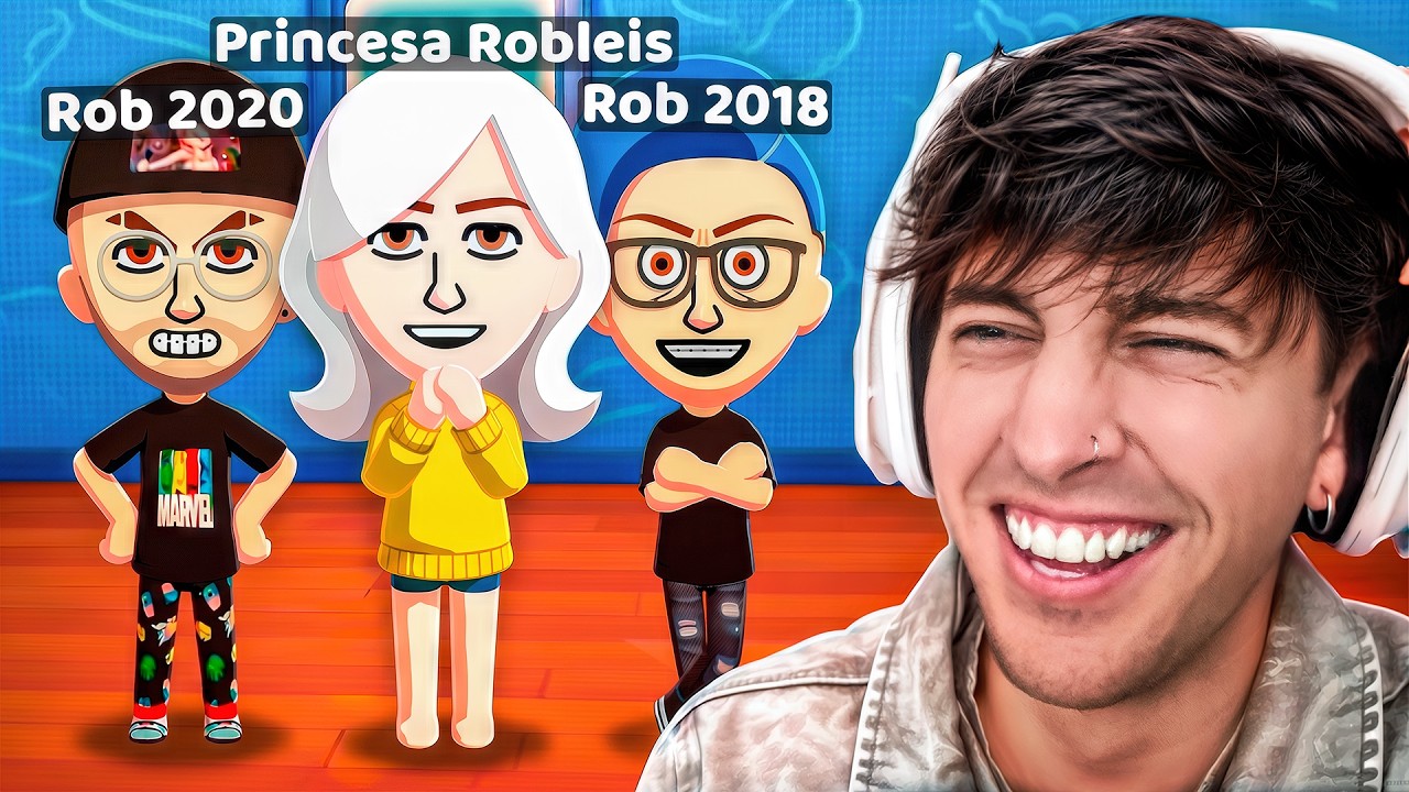 CREÉ A TODOS LOS ROBLEIS | Tomodachi Life #6