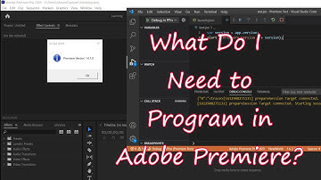 What Do I Need To Write Scripts For Premiere?