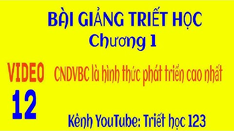 Triết học duy vật biện chứng là gì