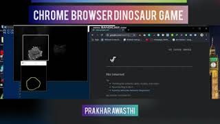 Hand Gesture - Chrome Dinosaur Game