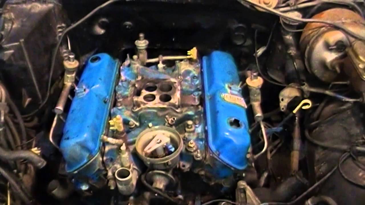 Head Gaskets on Ford 351 Finished Up YouTube