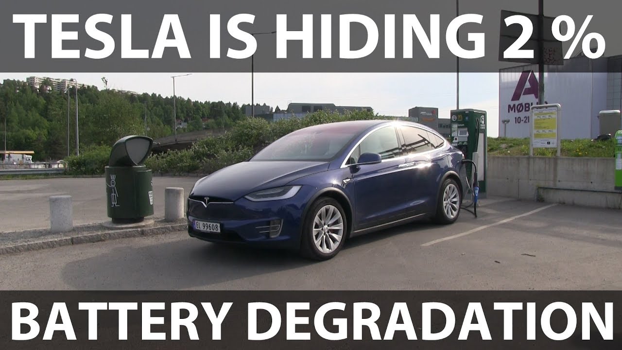 tesla dealership Battery degradation after 35k km (new battery)
