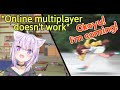 Korone Speeds Over to Okayu's House Mid-Stream for an Impromptu Off-Collab [Hololive]