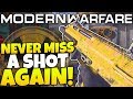 HOW TO HAVE "PERFECT AIM!" MODERN WARFARE - TIPS TO IMPROVE YOUR ACCURACY (Call of Duty Gameplay)