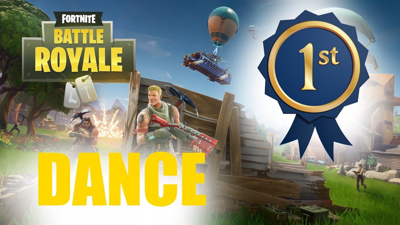 1ST PLACE AND DANCE PARTY (Fortnite Battle Royal Gameplay) YouTube