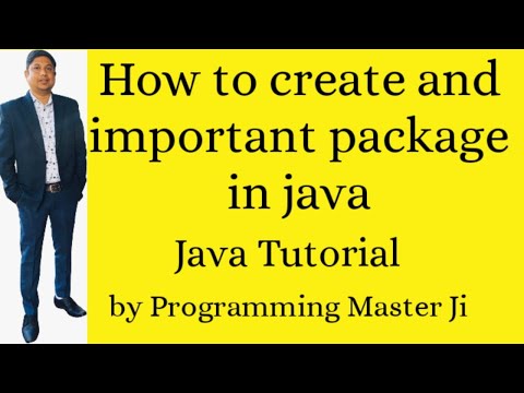 Java package |  package in java in Hindi |how to create and import package|how to compile package