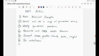 NBT Quantitative Literacy (QL) Lesson - What is the NBT Quantitative Literacy all about | Fundamanje