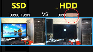 SSD vs HDD Speed Test in Windows 10 Pro (Competition)