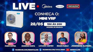 LIVE: Conheça o Mini VRF da Midea Carrier