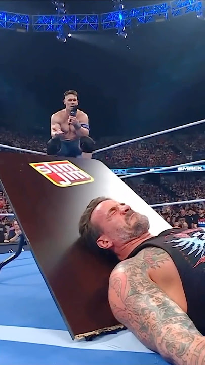 JOHN CENA MEANS BUSINESS 😤 #SmackDown