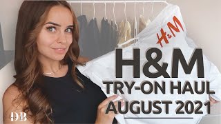 H&amp;M TRY-ON HAUL AUGUST 2021 | SUMMER H&amp;M HAUL 2021