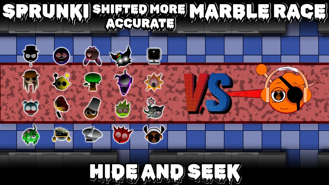 Incredibox Sprunki Shifted More Accurate Vs. Seeker - Hide and Seek Marble Race In Aldogoo