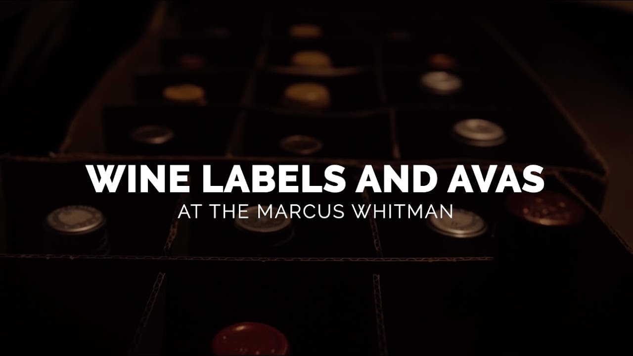 Wine Labels and AVA's | Marcus Whitman