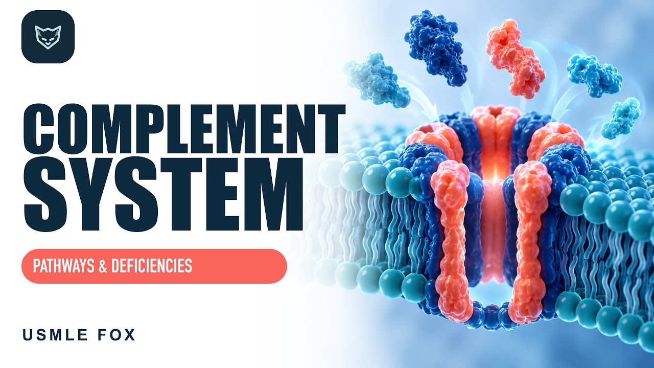 Complement System | Pathways, Deficiencies, HAE & PNH | USMLE Step 1 ...