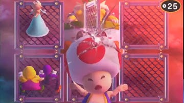 Mario Party Star Rush All Characters Screen K.O. Animations