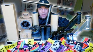 BIGGEST CUSTOM SCOOTER UNBOXING EVER! *SPONSOR PACKAGE*