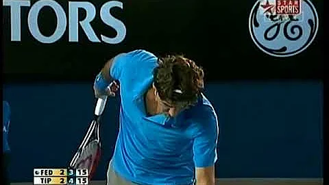 2008 AO 3R Roger Federer vs Janko Tipsarevic4