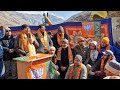 Mp ladakh visit in karchey khar sankoo