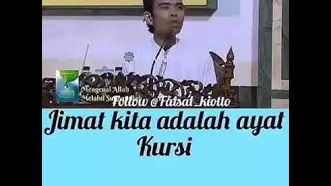 Ustad Abdul Somad (Jimat Kita Adalah Ayat Kursi)