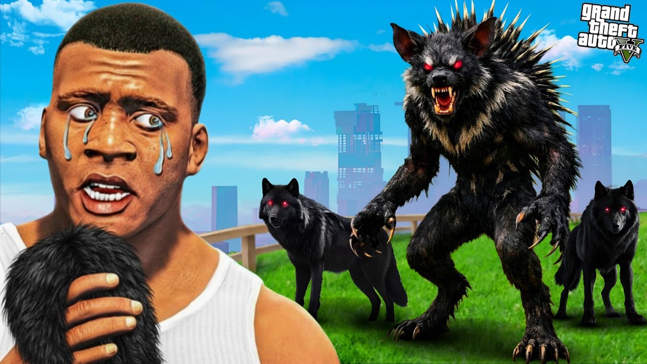 Franklin Attack by WEREWOLF in GTA 5